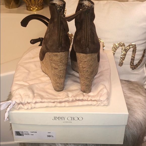Jimmy Choo  wedge booties - Picture 6 of 8